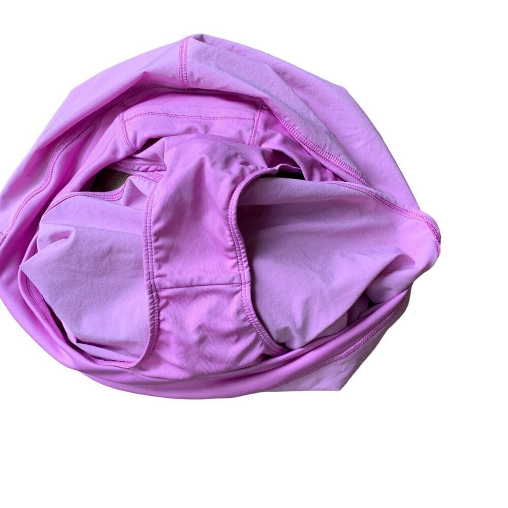 RB3 Women's Running Shorts Built in Undergarment Pink Stretch Pockets Si… - Picture 7 of 7